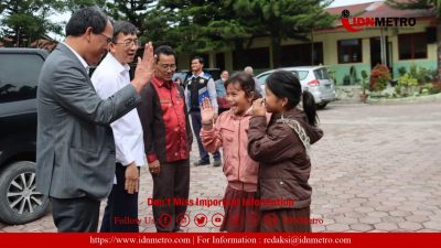 Bupati Humbahas Bersama Dirjen KN Lihat Pembelajaran Gasing di Doloksanggul   