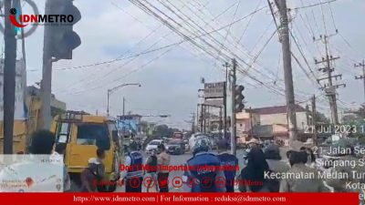 Lapor Pak Walikota Medan : Simpang Selayang Macet Total, Puluhan Truck Dilarang Melintas
