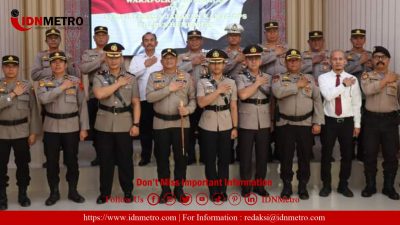 Kapolres Humbahas Pimpin Sertijab Dua Pejabat Polres Humbahas 