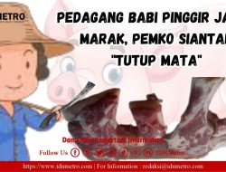 Pedagang Daging Babi Pinggir Jalan Marak, Pemko Siantar “Tutup Mata”