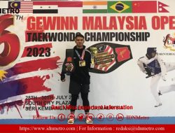 Gagah! Sabet Medali Emas pada Gewinn Malaysia Taekwondo Championship