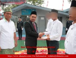 1.184 Napi Lapas Tebing Tinggi Terima Remisi Umum HUT Ke-78 RI, 19 Orang Langsung Bebas