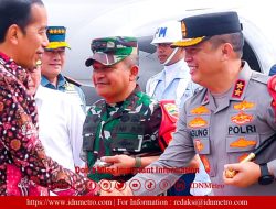 Kapolda Sumut Sambut Kunker Presiden Jokowi di Sumut