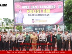 Apel dan Launcing Polisi RW Polres Simalungun Diwarnai Pemberian Penghargaan kepada Masyarakat Berprestasi