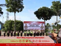 Polres Humbahas Gelar Apel Launching Polisi RW