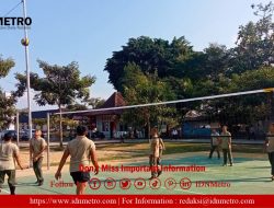 Jumat Sehat, Anggota Kodim 0808/Blitar Olahraga Bersama   