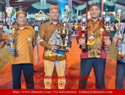 Ketua Pujakesuma Rianto Terima Juara Umum Etnis Jawa di PSBD Asahan Ke V