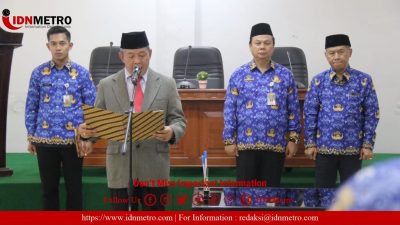 Lantik Pejabat Fungsional, Sekda Burhanudin Minta Layani Masyarakat dengan Optimal