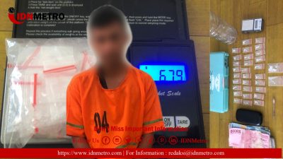 Lagi, Pengedar Narkoba di Perdagangan Disikat Polisi   