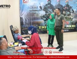 Sambut HUT Ke -78 TNI Tahun 2023, Kodim 0808/Blitar Gelar Donor Darah, Pengobatan Gratis dan Bakti Sosial