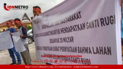 Minta Kejelasan Surat Pernyataan Pembebasan Lahan Jalan Sibolga-Tarutung Belum Dibayarkan, AMPD Datangi Kantor Bupati Taput