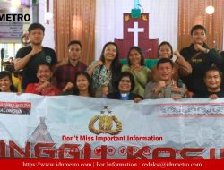 Minggu Kasih Polres Simalungun di Gereja GKPS Pamatang Raya 1930, Rawat Toleransi Beragama