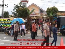 Plt Kapolsek Raya Pimpin Pengamanan Pesta Olob-Olob di GKPS Resor Raya