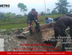 Gotong Royong, Sarana Untuk Meningkatkan Kemanunggalan TNI dengan Rakyat