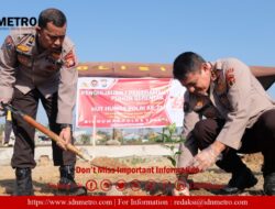 Hari Jadi Humas Polri ke-72, Bidhumas Polda Sulsel dan Polres Jajaran Tanam 4.545 Bibit Pohon