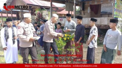 Polri Peduli Budaya Literasi Distribusi Buku Sampai Pelosok Nusantara di Dayah Bustanul Shadiqin Desa Beurandang 