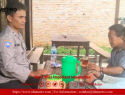 Aiptu W Simatupang Ajak Warga Nagori Sihemun Lawan Peredaran Gelap Narkoba