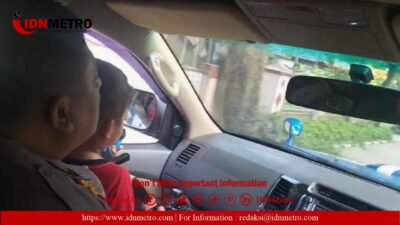 Polres Simalungun Antar Korban Kekerasan Terhadap Anak dengan Mobil Patroli