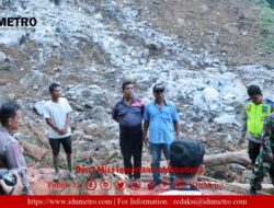 Polres Simalungun Bersama Tim Gabungan Masih Mencari Dua Korban Longsor di Gunung Simarsolpah, Simalungun