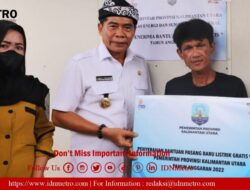 Kembali Bergulir, Pemprov Pastikan 300 Masyarakat Kurang Mampu Dapat Bantuan Pasang Listrik Gratis