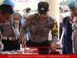 Subdid Provos Polda Sumut Laksanakan Gaktiblin dan Tes Urine kepada Personil Polres Humbahas 