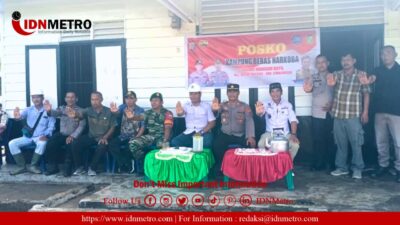 Cegah Penyalahgunaan Narkoba, Polsek Bosar Maligas Resmikan Nagori Nanggar Bayu Jadi Posko Kampung Bebas Narkoba