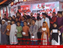 Semarak HUT PP ke-64, Ketua MPC PP Kota Medan, M Rahmaddian Shah, SH Bagikkan 20 Ton Beras dan Santuni Anak Yatim  Medan