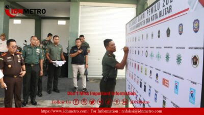 Kodim 0808/Blitar Gelar Deklarasi Damai Pemilihan Umum Tahun 2024 Wilayah Kabupaten dan Kota Blitar