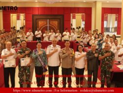 Kapolres Bengkayang Hadiri Rakor Sinergitas Implementasi Tim Percepatan Penurunan Stunting dan Pengukuhan Bapak/Bunda Asih Anak Stunting 