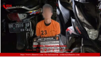 Polsek Medan Timur Ringkus Pelaku Pencurian dan Penadah Sepeda Motor di Jalan Cemara   