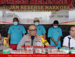 Polres Asahan Tangkap Pelaku Jaringan Narkoba Antar Negara
