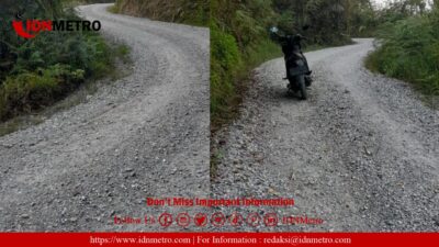 Masyarakat Purba Sinomba Nilai Proyek Jalan Hotmix Milik Dinas PUPR Taput Mangkrak