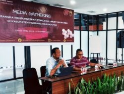KPU Humbahas Gelar Media Gathering, Ajak Media Sukseskan Pemilu