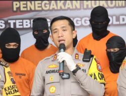 Review 2023 dan Outlook 2024, Kapolres Tebing Tinggi Pimpin Konferensi Pers Akhir Tahun