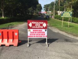 Maaf! Jalan Rindam I/BB Pematangsiantar Ditutup Sementara, ini Tujuannya!