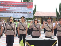 Kapolres Taput Serah Terimakan Jabatan Waka Polres, Kasat Lantas dan 2 Kapolsek