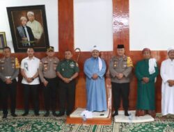 Kapolres Simalungun Gelar Silaturahmi dengan Tokoh Agama dan Serahkan Bantuan di Persulukan Serambi Babussalam