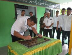 Tri Mangkurat Manager Kebun Bah Jambi Hadiri Peresmian Masjid Nurul Hidayah Afdeling VIII