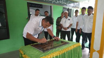 Tri Mangkurat Manager Kebun Bah Jambi Hadiri Peresmian Masjid Nurul Hidayah Afdeling VIII