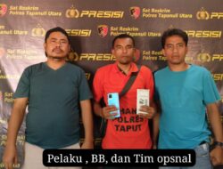 Pencurian HP dan Uang Dibekukan Reserse Kriminal Polres Taput di Pajak Tarutung