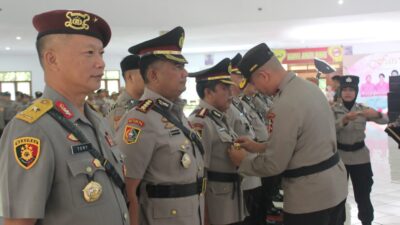 Kasetukpa Lemdiklat Polri Pimpin Sertijab Waka Setukpa dan Beberapa Pejabat Utama Setukpa Lemdiklat Polri