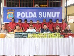 Sepekan, Polda Sumut Tangkap 145 Pelaku Narkoba