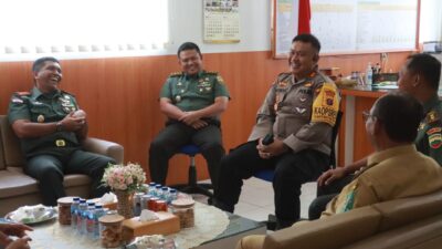 Kapolres Simalungun Bersama Forkopimda Plus Gelar Silaturahmi Pagi Sambil Bahas Isu Pemanasan Global dan Kamtibmas