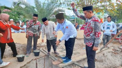 Resmikan Masjid di Pondok Pesantren Darul Hikmah, Sang Pejuang Dhuafa Mendapat Restu Syek H Ahmad Fadilah Pane
