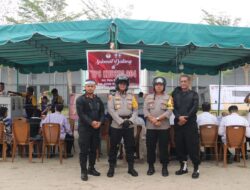 Kapolres Tanjung Balai Didampingi Kalapas Monitor Pelaksanaan Pemilu di KPPS Khusus