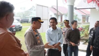 Kapolres Humbahas Monitoring Langsung Rapat Pleno Rekapitulasi Surat Suara di Tingkat PPK