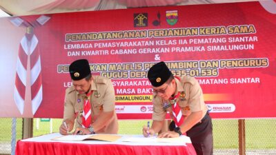 Lapas Kelas IIA Pematangsiantar Bentuk Karakter Kepribadian dan Kemandirian Warga Binaan melalui Gerakan Pramuka