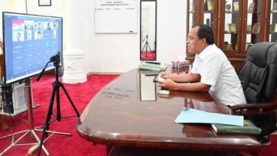 Bupati Humbahas Bahas NKB Tentang Kerja Sama Budi Daya Pertanian Hingga Pasca Panen di Food Estate