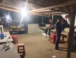 Polsek Bangun Lakukan Patroli Malam, Antisipasi Praktik Perjudian dan Jaga Kamtibmas