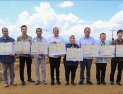 Penandatanganan Nota Kesepahaman Bersama Budi Daya Pertanian Hingga Pasca Panen di Food Estate Sumut